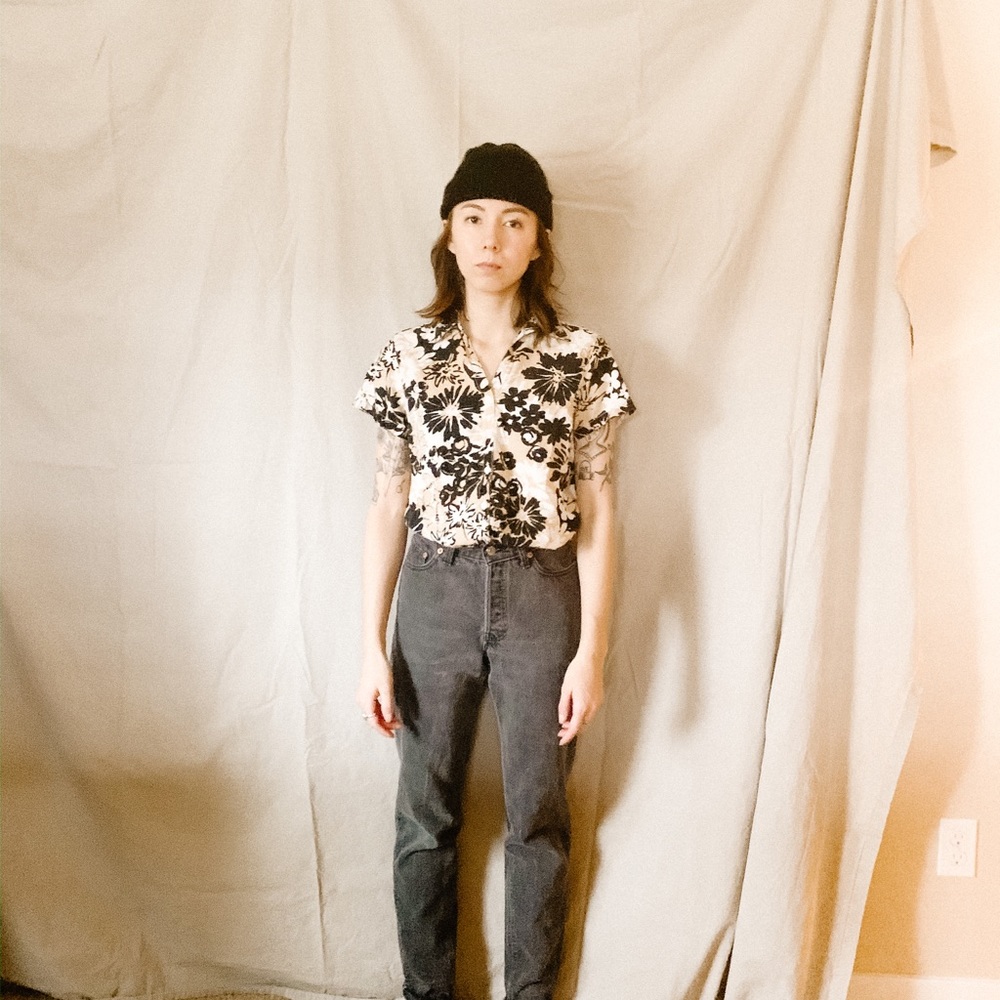 Vintage Hawaiian Button Up